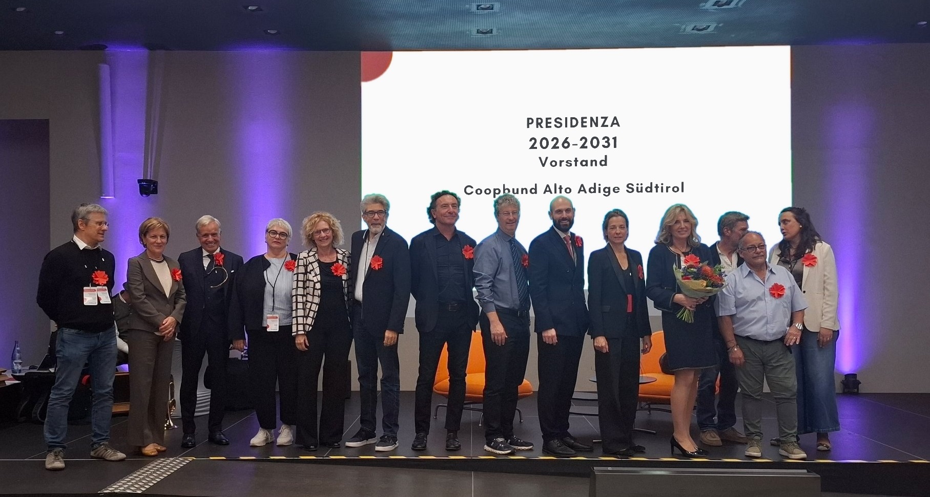 La neoeletta presidenza