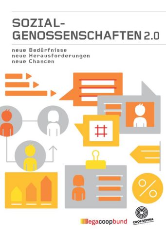 Titelblatt Studie Sozialgenossenschaften 2.0