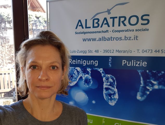 Monika Thomaser, direttrice coop sociale Albatros