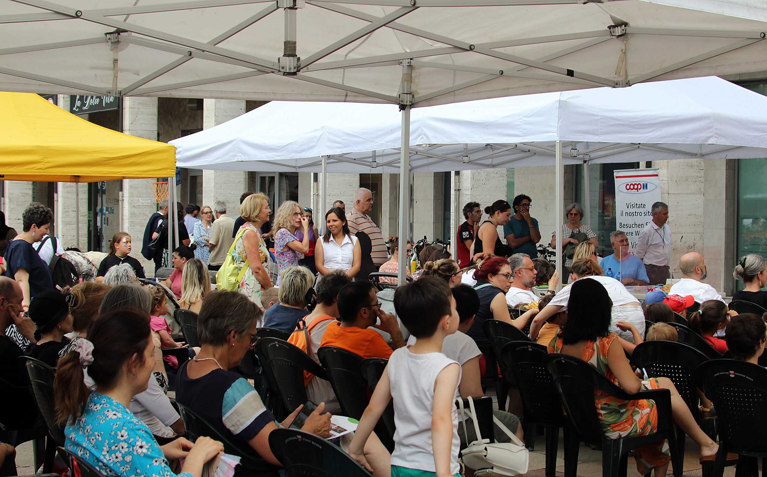 Piazza Mazzini in festa – Gemeinsam mit Coopbund feiern!